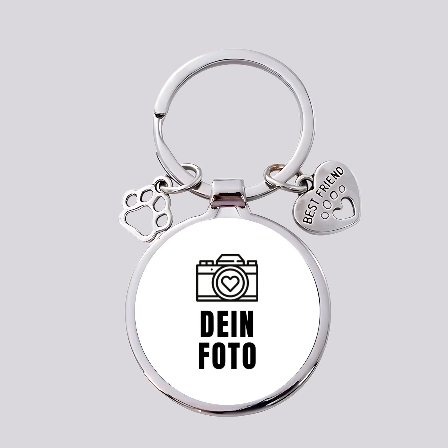 Foto-Schlüsselanhänger Rund 2.0