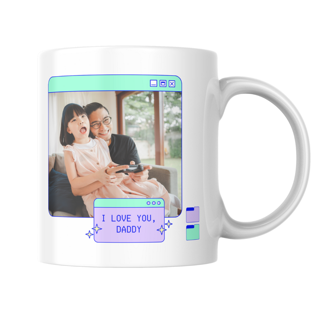 Fototasse 330ml - Retro