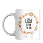 Fototasse 330ml - Blütenring