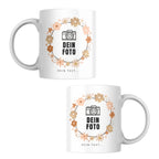 Fototasse 330ml - Blütenring