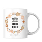 Fototasse 330ml - Blütenring
