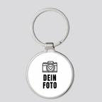 Foto-Schlüsselanhänger Rund