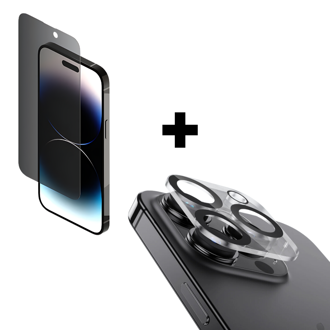 Sichtschutzfolie + Kameraschutz